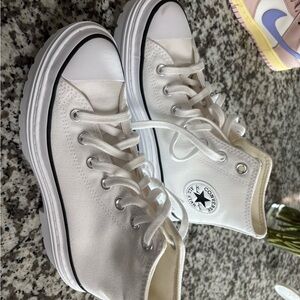 Converse Women's White High-Top Sneakers